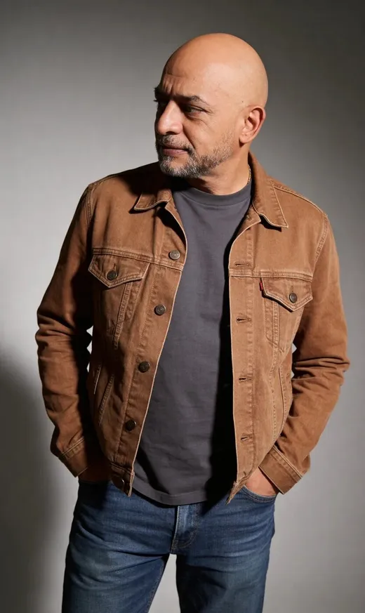 Chaqueta de ante